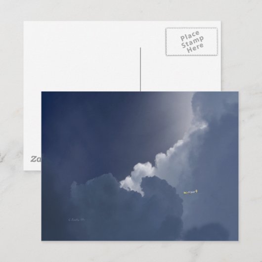 Vliegtuigitems Briefkaart (Voorkant / Achterkant)