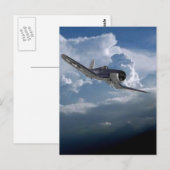 Vliegtuigitems Briefkaart (Voorkant / Achterkant)