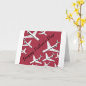 vliegtuigkaart kaart (Gele Bloem)