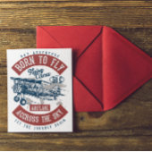 vliegtuigkleur briefkaart