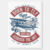 vliegtuigkleur magneet (Voorkant)