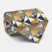  vliegtuigkunst: Meeting d'Aviation Stropdas (Opgerold)