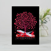 Vliegtuiglĳke vorm folie feestdagenkaart (Staand Voorkant)