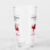 Vliegtuiglounge Pub Tavern Man Cave Beer Drink Glas (Rechts)