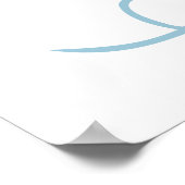 Vliegtuigluchtvaart Poster (Hoek)