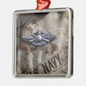 Vliegtuigmakerij Metalen Ornament (Links)