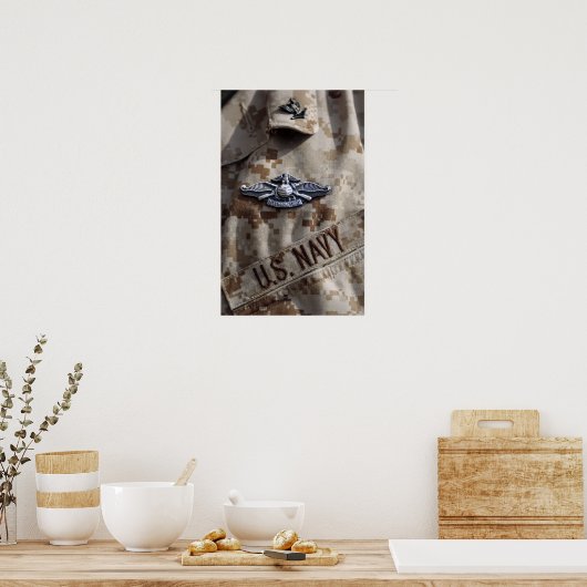 Vliegtuigmakerij Poster (Keuken)