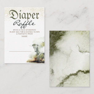 Vliegtuigmakersmoes voor Baby shower met rivierbed Informatiekaartje