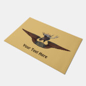 Vliegtuigmakrelen Deurmat (Schuin)