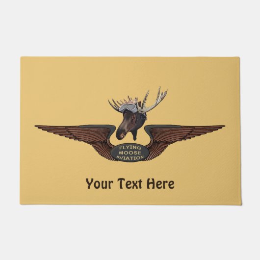 Vliegtuigmakrelen Deurmat (Voorkant)