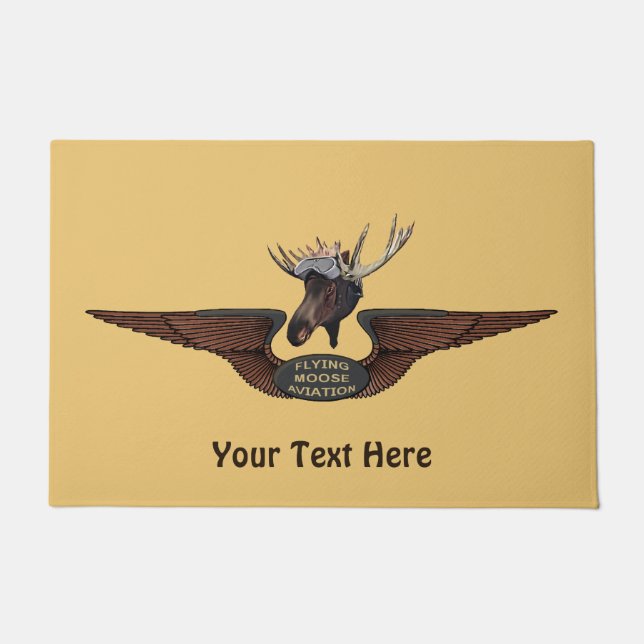 Vliegtuigmakrelen Deurmat (Voorkant)