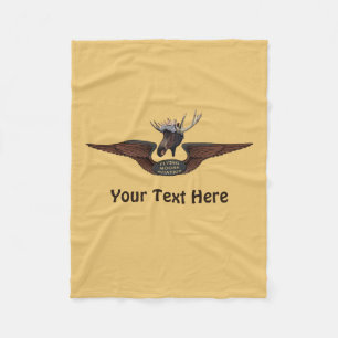 Vliegtuigmakrelen Fleece Deken