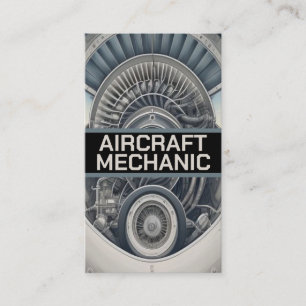 Vliegtuigmechanisme voor Vliegtuig Visitekaartje