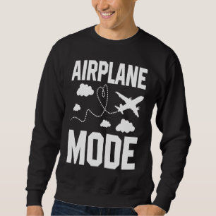 VliegtuigMode Pilot Airplane Plane Aviation 16 Trui