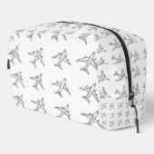 vliegtuigmodelzak toilettasje (Rechterhoek)