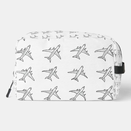 vliegtuigmodelzak toilettasje (Achterkant)