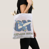 Vliegtuigmodus Geactiveerd - Grappige Reis Tote Bag (Dichtbij)