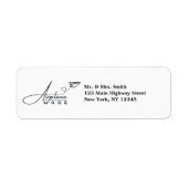 Vliegtuigmodus, Reizen, Minimalistisch Script, Luc Etiket (Voorkant)