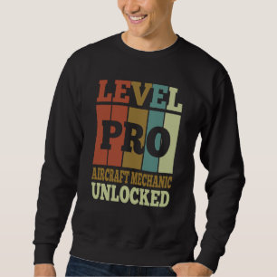 Vliegtuigmontage Pro Ontluikende Vintage Stijl Uni Trui