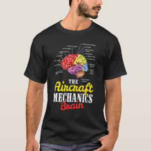 Vliegtuigmontageman Vliegtuig Luchtvaart T-shirt