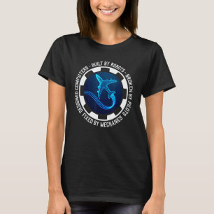 Vliegtuigmontagemecanicien Luchtvaartingenieur Tec T-shirt