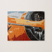 Vliegtuigmotor Legpuzzel (Horizontaal)