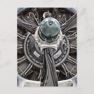  vliegtuigonderdelen briefkaart