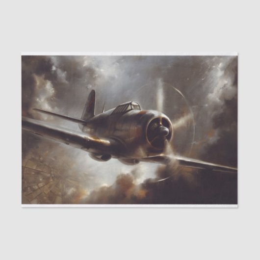 vliegtuigontkoppeling tissuepapier (Voorkant)