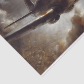 vliegtuigontkoppeling tissuepapier (Detail)