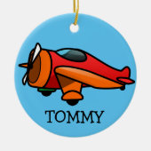 Vliegtuigontwerp — Keramisch Ornament (Voorkant)