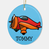 Vliegtuigontwerp — Keramisch Ornament (Links)