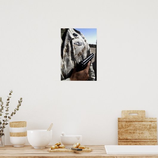 Vliegtuigoorlogvoering Poster (Keuken)