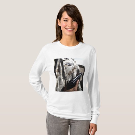 Vliegtuigoorlogvoering T-shirt (Voorkant volledig)