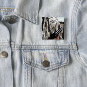 Vliegtuigoorlogvoering Vierkante Button 5,1 Cm (In situ)