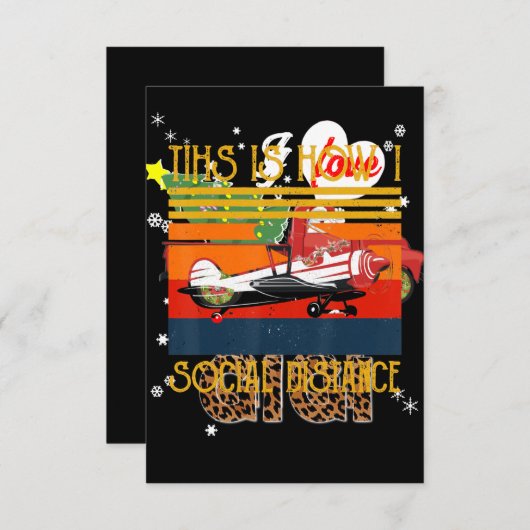 Vliegtuigpiloot: Dit is hoe Kaart (Voorkant / Achterkant)