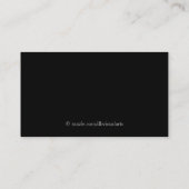 Vliegtuigpiloot Flight Instructor Kaart aanpassen Visitekaartje (Achterkant)