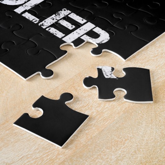 Vliegtuigpiloot, gewoon normaal, maar veel koeler legpuzzel (Zijkant)