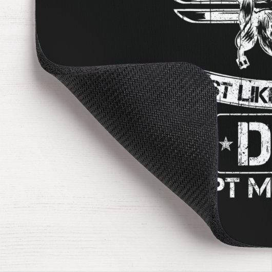 Vliegtuigpiloot, gewoon normaal, maar veel koeler  muismat (Hoek)