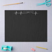 Vliegtuigpiloot — hartslag tissuepapier (Craft)