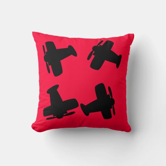 Vliegtuigpiloot Kussen (Voorkant)