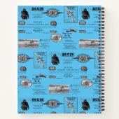  vliegtuigpiloot notitieboek (Achterkant)