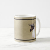 Vliegtuigpiloot op oud papier koffiemok (Voorkant rechts)