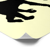 Vliegtuigpiloot piloot mannen poster (Hoek)