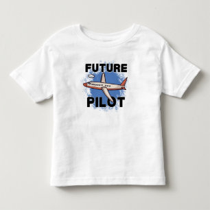 Vliegtuigpiloot - Toekomstige piloot - Vliegtuig Kinder Shirts