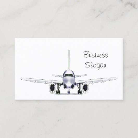 Vliegtuigpiloot Visitekaartje (Voorkant)