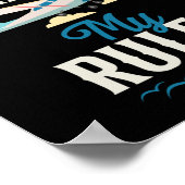 Vliegtuigpiloot Vliegtuig Mijn vliegtuig Mijn Rege Poster (Hoek)