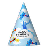  vliegtuigpiloot voor de luchtmacht feesthoedjes (Voorkant)