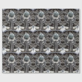  vliegtuigpropeller cadeaupapier (Vlak)