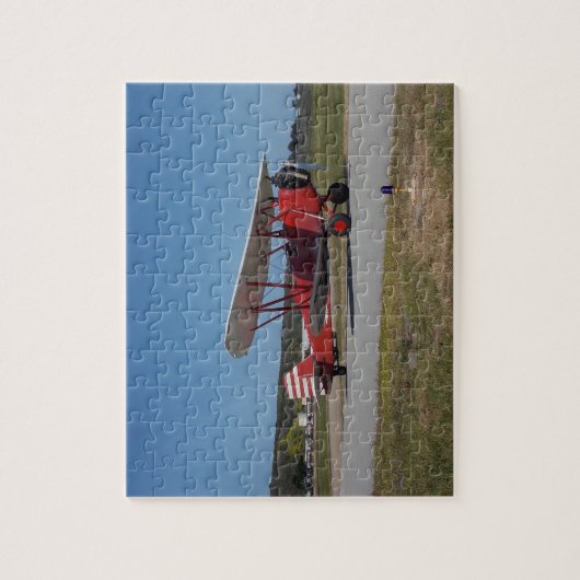 vliegtuigpuzzel legpuzzel (Verticaal)