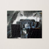 vliegtuigpuzzel legpuzzel (Horizontaal)